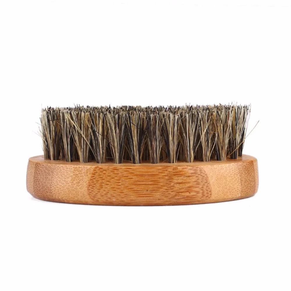8 см Натуральная кабана щетка из голландсокого дерева расческа для мужчин для бритья бамбуковая Массажная расческа для лица бороды усы