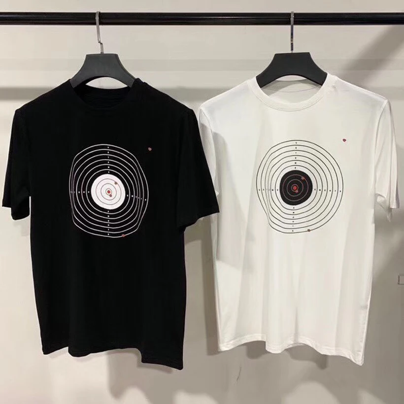 

2019 Vetement T Shirt Dart Board Arrow Target T-shirt Men Women Vetements Tshirts Cotton Casual New Style Summer T-shirts