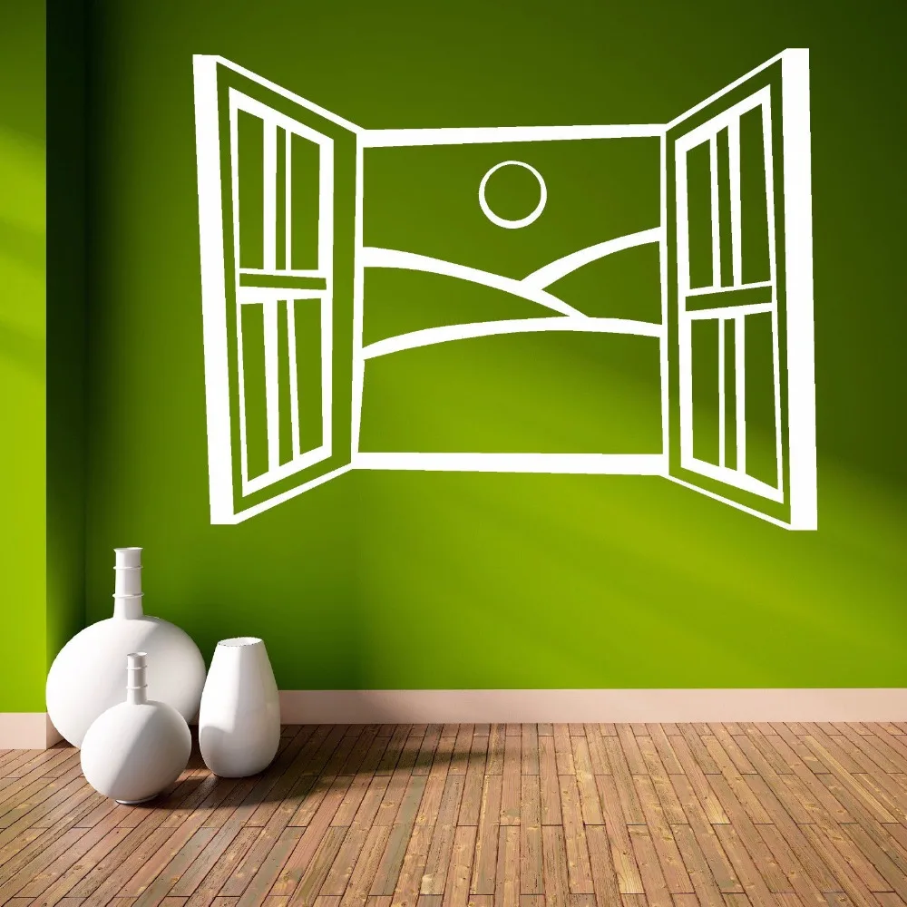 Vinyl Wall Art Sticker Removable Picture Window Wall Decals Home Living