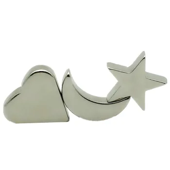 

Heart Shape Magnet Star Crescent NdFeB Magnet Irregular Special Magnetic Holder Home and Office Use Paper Holding Fridge Magnets