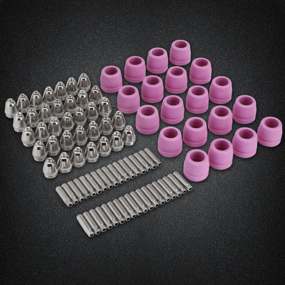 90PCS Plasma Cutter Torch Consumable Electrode LTP5000D LTPDC2000D Nozzle Stock 90PCS Plasma Cutter Torch Consumable Electrode LTP5000D LTPDC2000D Nozzle Stock