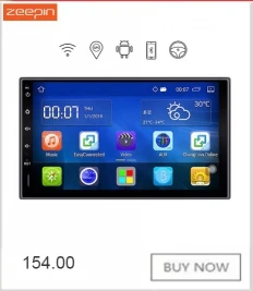 Discount ZEEPIN 7inch Quad Core Car Head Multimedia Player Automotive Autoradio 2 Din Android 8.1 Video GPS 3G 4G WiFi BT MirrorLink OBD 2