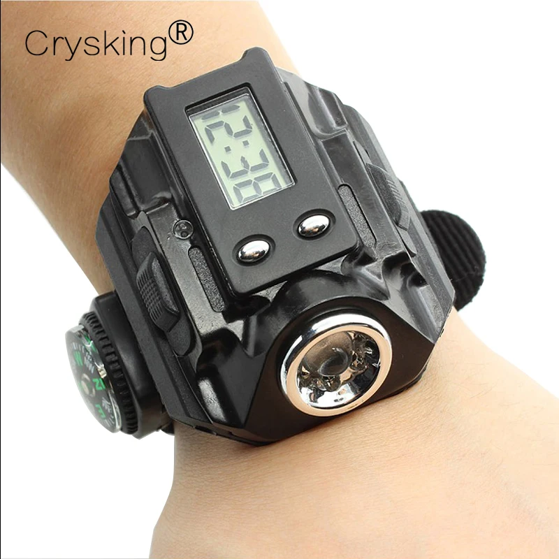 watch with led flashlight