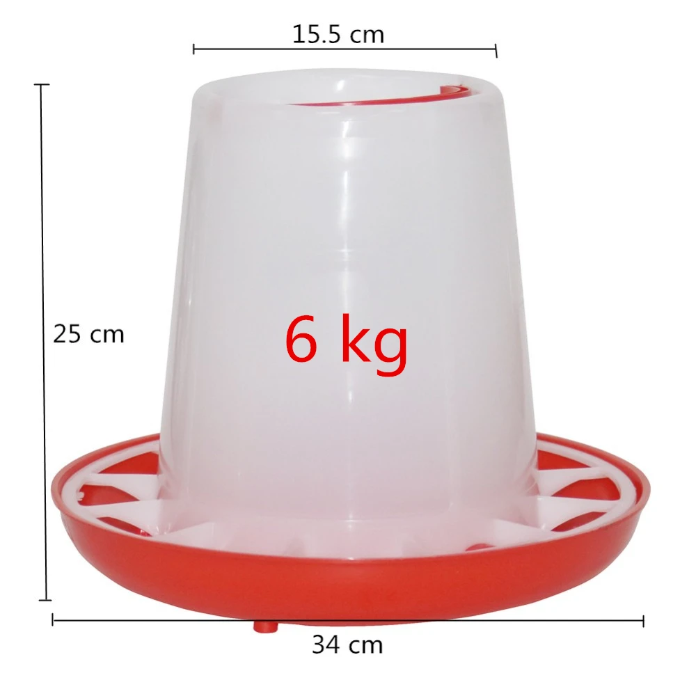 Poultry Chicken Fodder Birds Drinking Birds Diet Tools Drinking Pots Pigeon Feeder Animal Supplies - Image 6