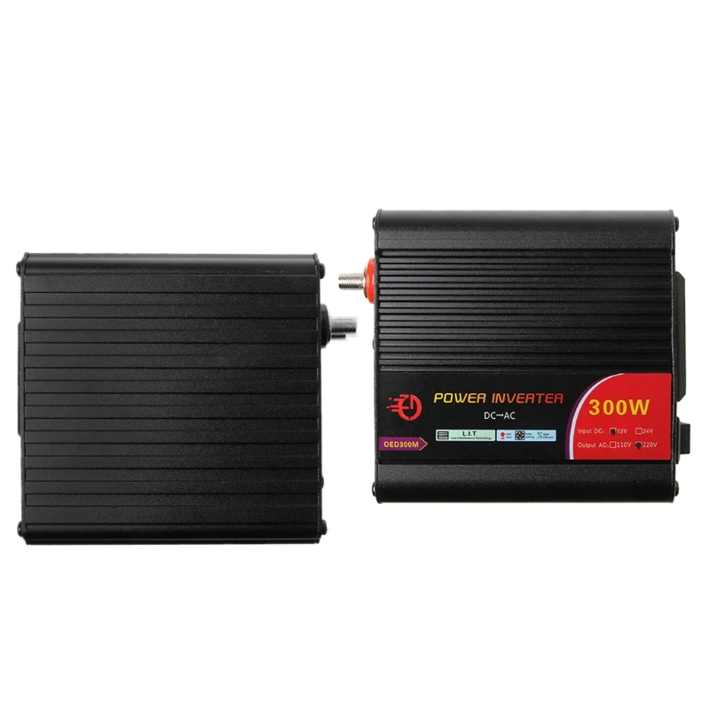 300W Power Inverter Converter DC 12V to 220V AC Cars Inverter with Car Adapter