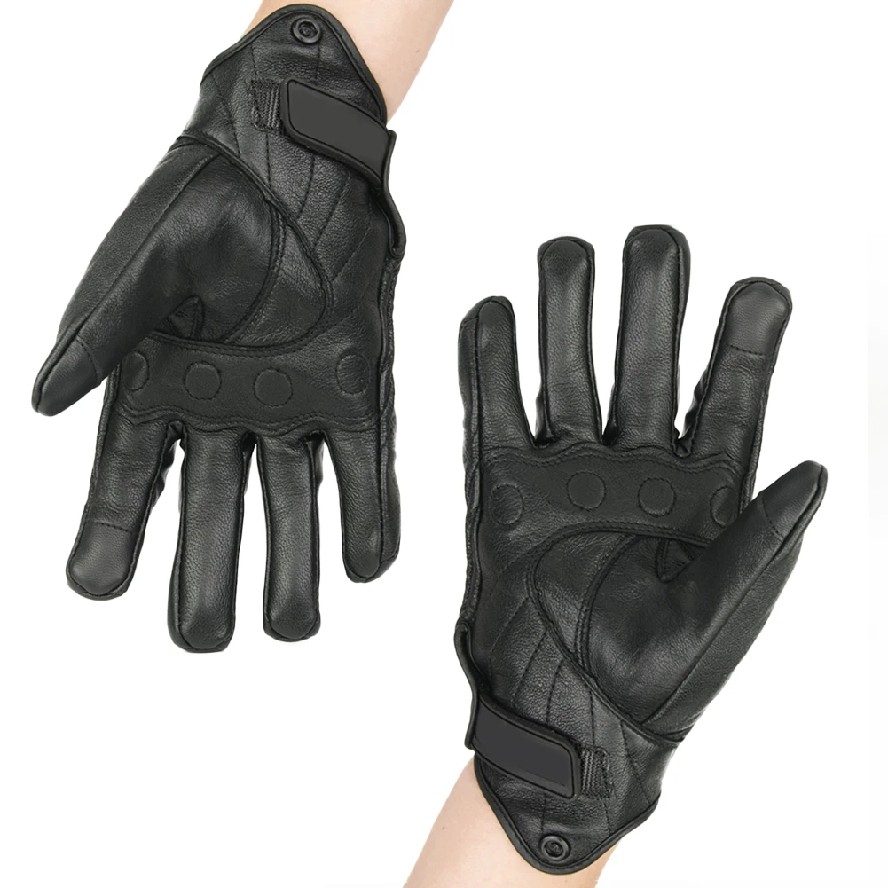 Горячая 1 пара M/L/XL Зима мульти-функция мотоциклетные кожаные полный палец Сенсорный экран перчатки анти-осень рыцарское оборудование