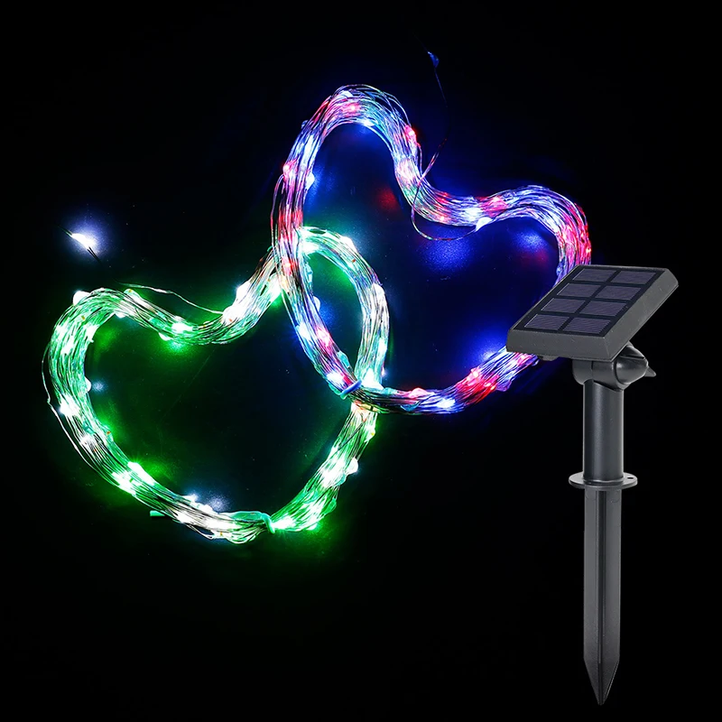 

Z30 Solar Lamps LED String Fairy Lights 100LEDs 10M Garland Christmas Solar Lights for wedding garden party Decoration Outdoor