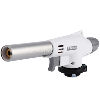 

50Pcs/Lot Outdoor Protable Dual Flame Butane Gas Gun Torch Welding Iron BBQ Cooking Tools 920