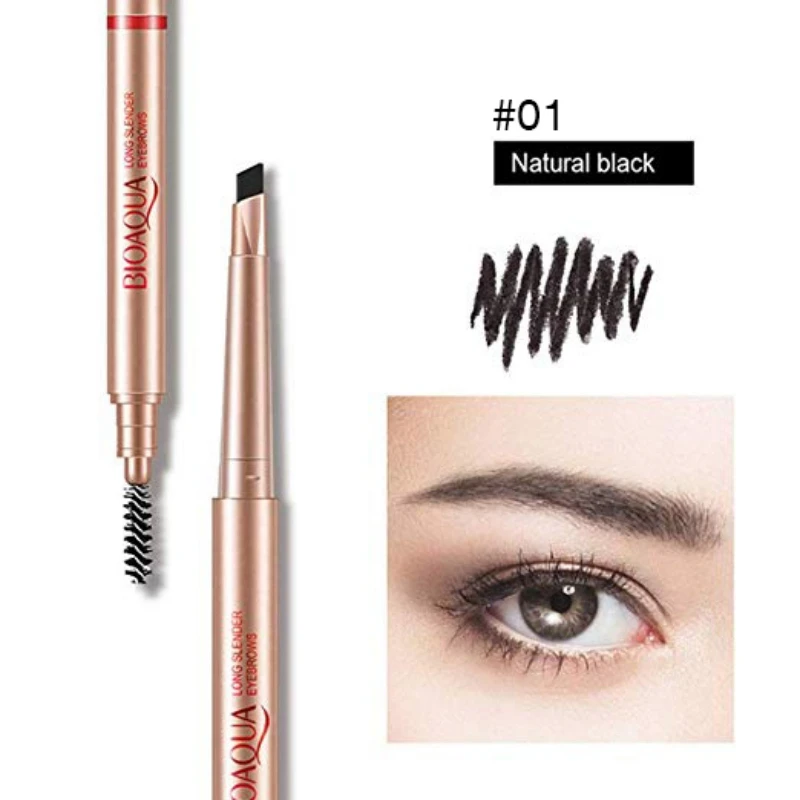 1PC Multifunction Automatic Eyebrow Pen for Long Lasting Waterproof Eyebrow Pencil With Eyebrow Makeup Brush 1PC Multifunction Automatic Eyebrow Pen for Long Lasting Waterproof Eyebrow Pencil With Eyebrow Makeup Brush