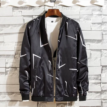 

Classic Men's Jackets Coat Fashion Printing Jackets Spring And Autumn Men's Jackets Coat Comfortable Men's Jackets Coat
