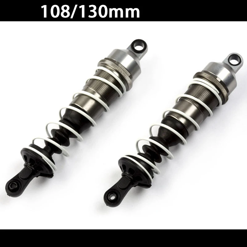 

Free shipping 2pcs 1:8 shock absorber before shock absorber 108MM shock absorber 130MM high quality metal for Rc car