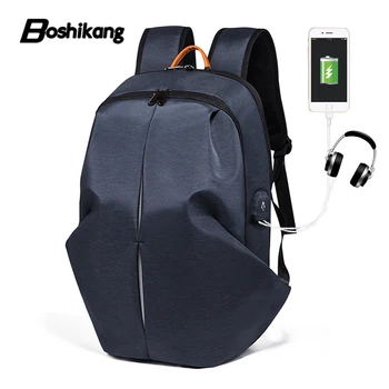 

Boshikang Fashion Backpack 15.6 Inch Men Multifunction USB Charging Laptop Backpack Fashion Male Mochila Brand Oxford Day Pack