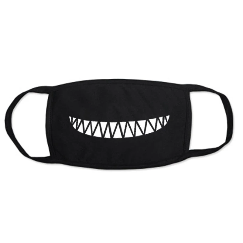 

Repeated Use of Half Face Mask Party Supplies Masks Dance Halloween Costume Decoration Cosplay Funny Expression Dustproof Masks