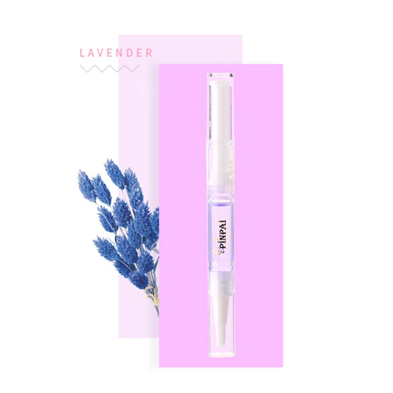 Горячая Распродажа, Масло для кутикулы, питательная ручка для ногтей, увлажняющая влажная обработка ногтей, защитные инструменты для макияжа - Цвет: lavender