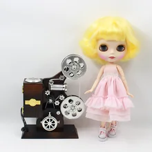 Цельная кукла без одежды blyth кукла желтые волосы фабричная кукла Модная Кукла подходит для DIY Изменить игрушка BJD для девочек