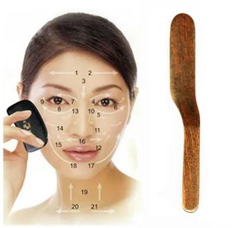 

Good Quality Curve Shape Guasha Guasa Wood Wooden GuaSha Tool Board Scraping Spa Massager Free Shipping