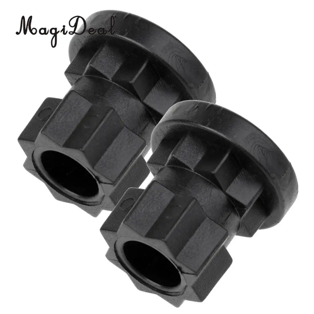 Durable 2Pcs 7/8\`  Boat Nylon Ram Mount Track Mount Base Replacement For Marine Kayak Canoe Boat Rafting Dinghy Yacht Accessory