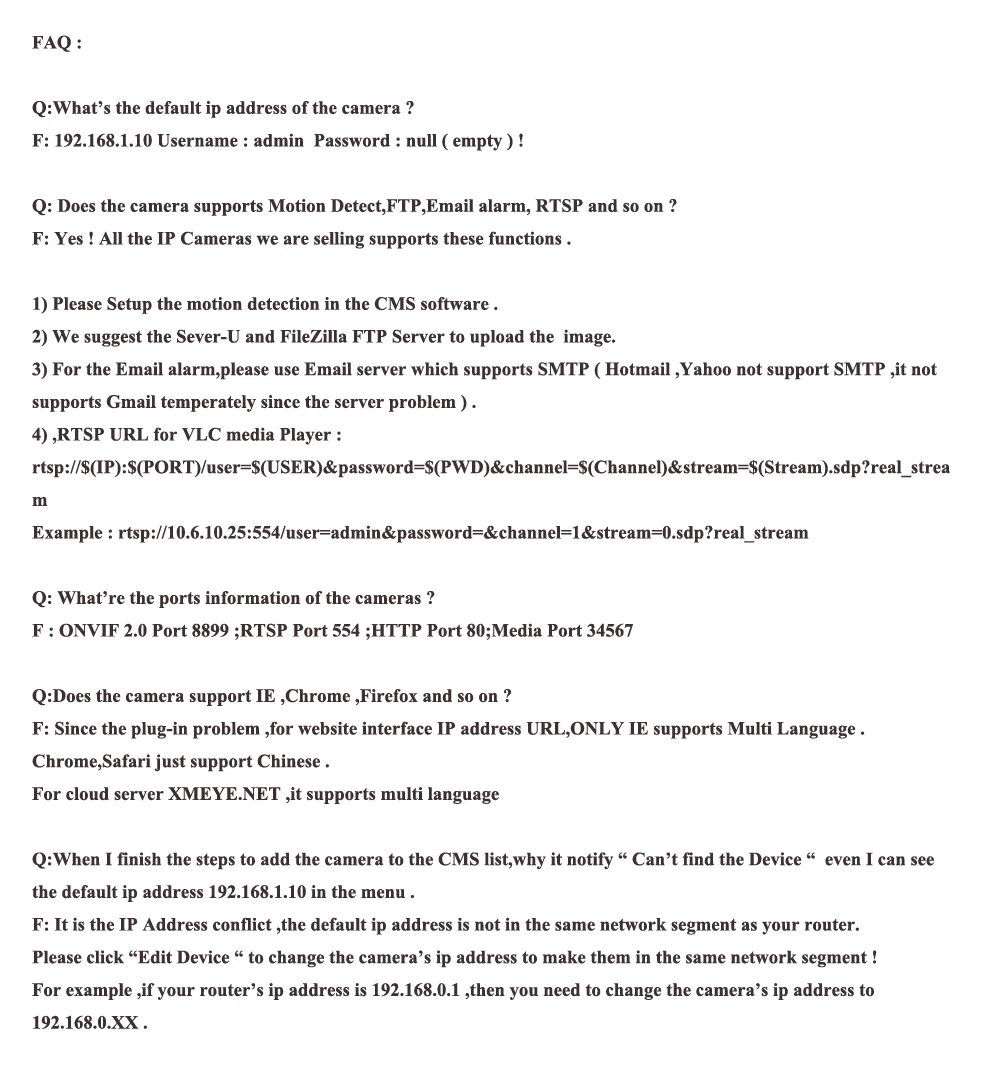 FAQ