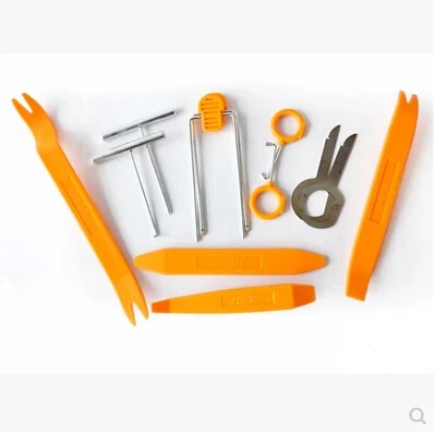 

12pcs/set Portable Vehicle Car Auto Panel Audio Refit Trim Removal Tools Set Kit For Ford Focus Fusion Escort Kuga Ecosport