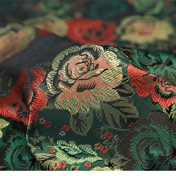 

CF263 1yard 8colors Pastoraleglan Jacquard Brocade Fabric Bag Cushion Pillow Dress For Women's Fabric DIY Material For Sewing
