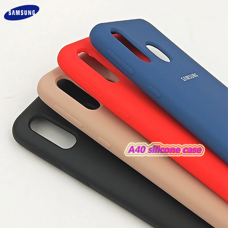 

Original case for Samsung A50 A30 A40 A20 A10 A60 A70 M40 soft Silicone protective back cover for Galaxy A505F A 30 A 50 A 40 60