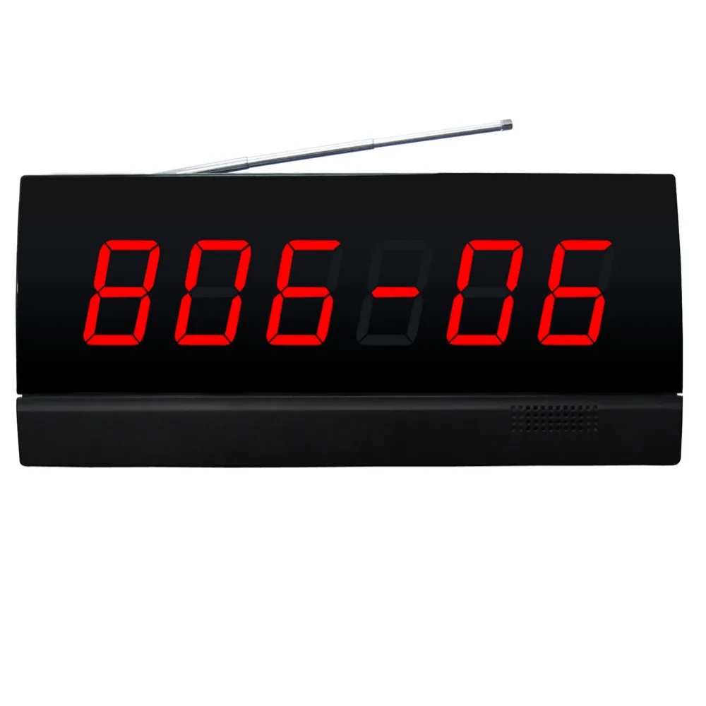 Беспроводная кнопка вызова SINGCALL для паба ресторана. 5pcs настольные звонки APE730 и 1pc