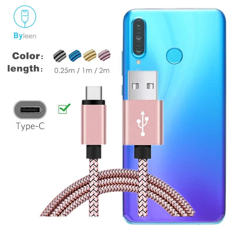 Кабель быстрой зарядки QC 3 0 Для Huawei P20 / Lite Mate 20 Pro Nova 4e 3e 2S Honor 10 V10 V20 кабель для