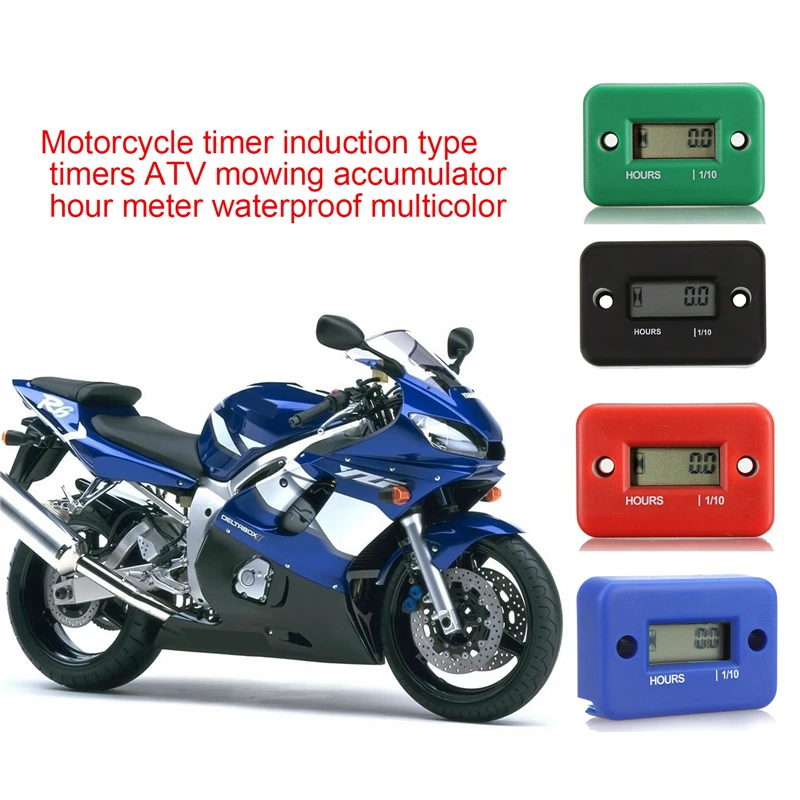 

Tachometer Hour meter motorcycle Stroke gasoline Engine Spark For Boat/Motocross/Bike/ ATV CAR Moto Snowmobile LCD display