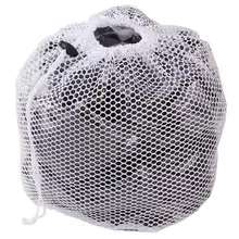 Malha de sacos de lavar roupa, malha com cordão para preservar roupa, máquina de lavar, forte rede, saco de ajuda para roupa sutiã