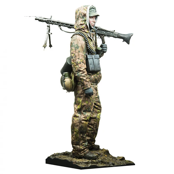 1/16 MG 42 SS Schutze 1944 полимерные фигурки рядовые воины GK военные войны для wii без