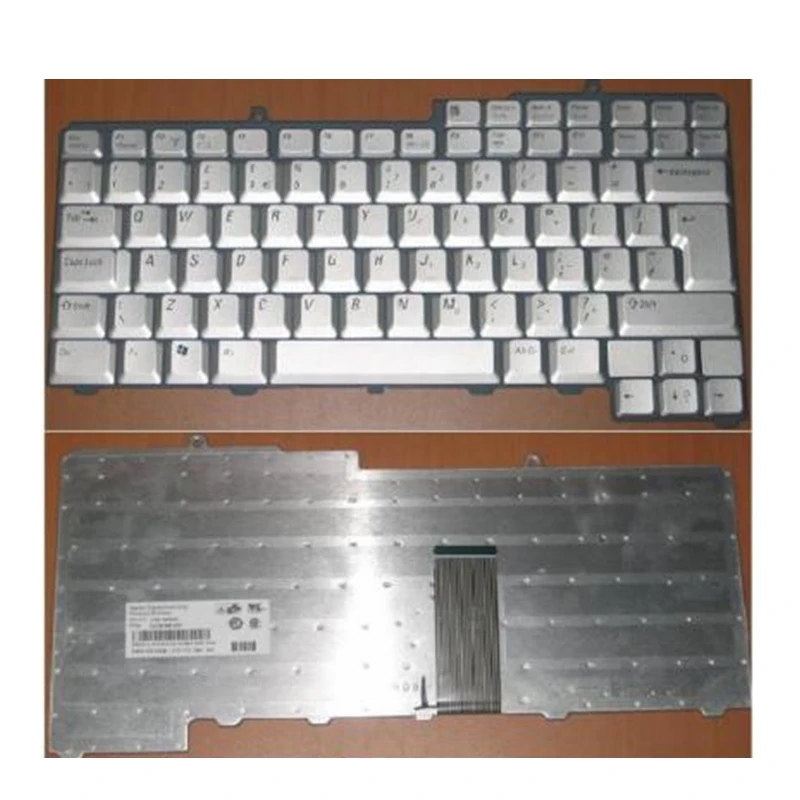 

QWERTY New For DELL XPS M140 M1710 Series NSK-D5D0U 9J.N6782.D04 0WG328 WG328 UK Keyboard Laptop Silver