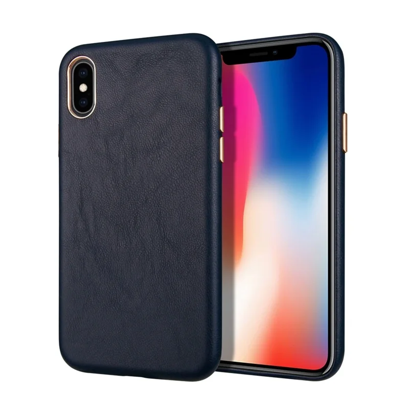 

Solque PU Leather Case For iPhone X XS Max 10 Cell Phone Luxury Ultra Thin Wrapped Back Cover Lamb Sheep Pattern