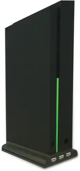 

Xbox One X Cooling Stand, 3 USB Ports Cooler External 3 Fans with Vertical Mount Holder Station for Microsoft Xbox