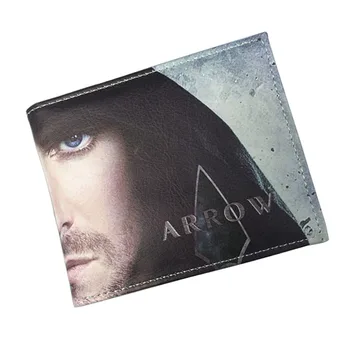 

DC Marvel Bioworld Comics Wallets Green Arrow Man Leather Purse Cartoon Anime Printed Dollar Price Folder Short Wallets