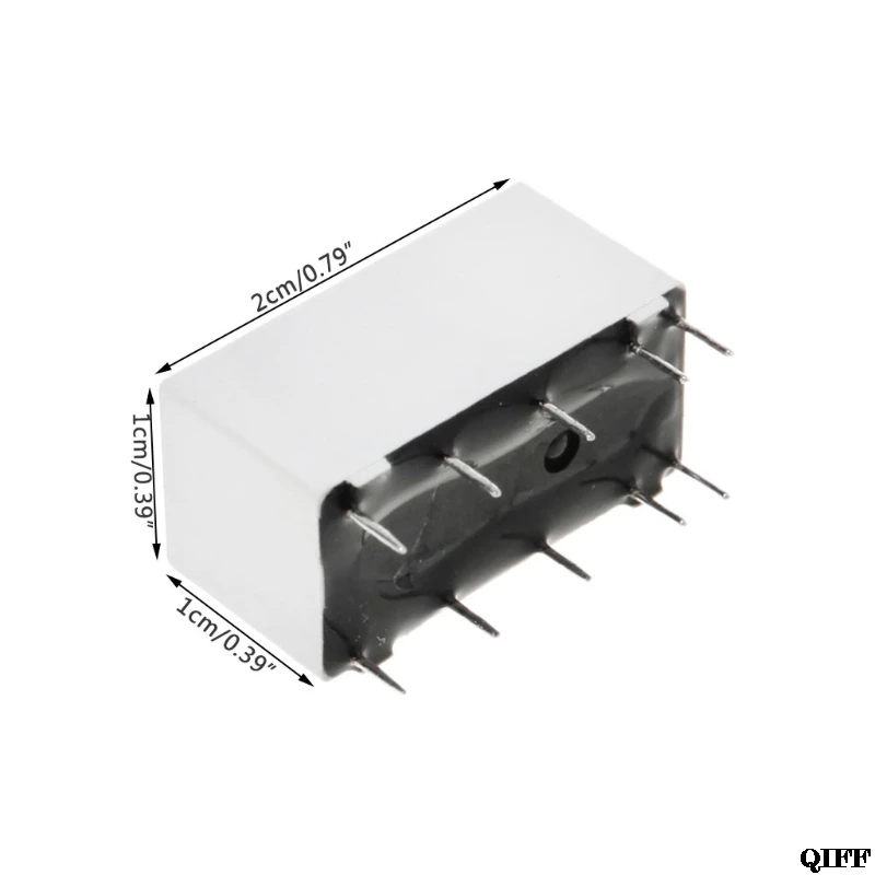 Прямая поставка и 5 в катушка бистабильная фиксация реле DPDT 2A 30VDC 1A 125VAC HFD2/005-S-L2-D Realy Mar28