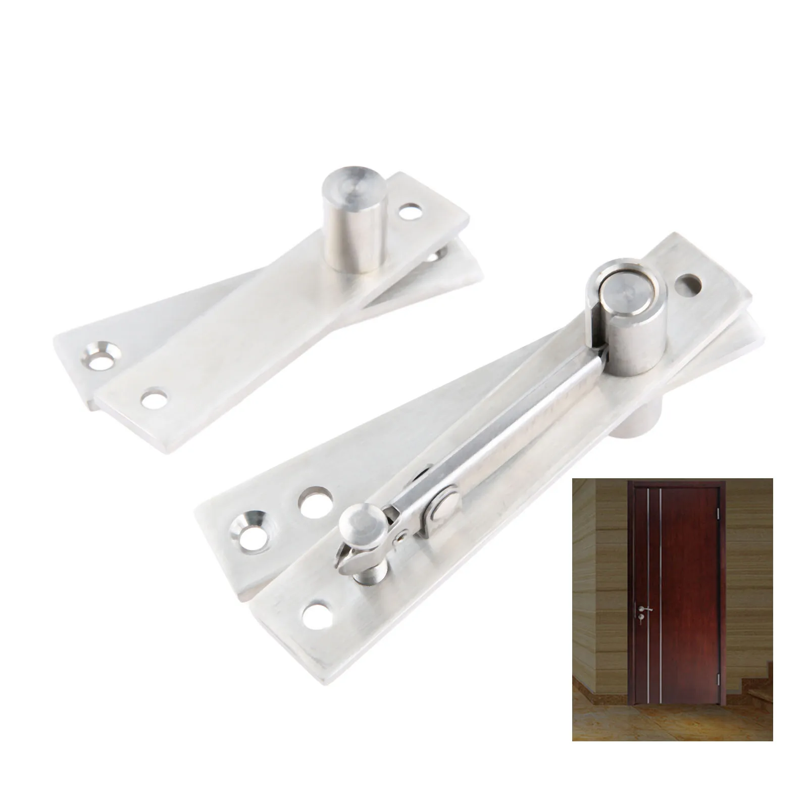 Dreld Stainless Steel Door Hinge Wooden Door Hidden Hinge 130x25mm