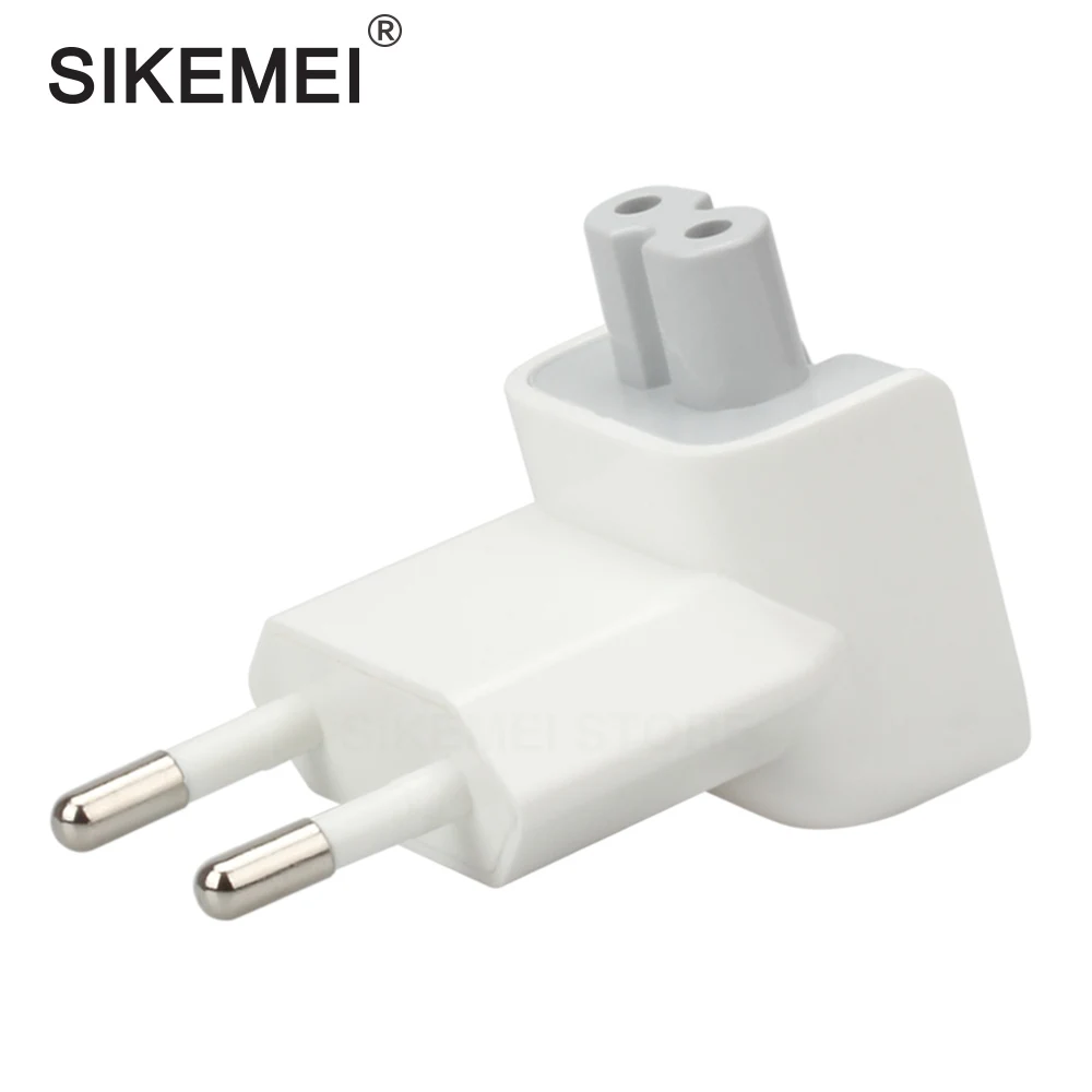 

Euro EU Plug Duck Head for iPad Air Pro MacBook charger Suit for MagSafe 2 Wall Charge USB Power Adapter 2 Round Pin
