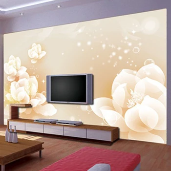 

Wholesale 3d papel de parede Dream flower 3d wall mural wallpaper for living room sofa background 3d photo mural wall fresco