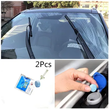 

2PCS =4L Glass Cleaner Windscreen Car Solid Fluid Concentrate Making Up Wiper Cleaner Washer Auto Window Cleaning Car Windshield