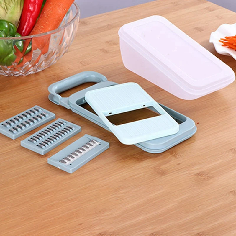 Vegetable Cutter with Steel Blade Mandoline Slicer Potato Peeler Carrot Cheese Grater vegetable slicer Kitchen Accessories