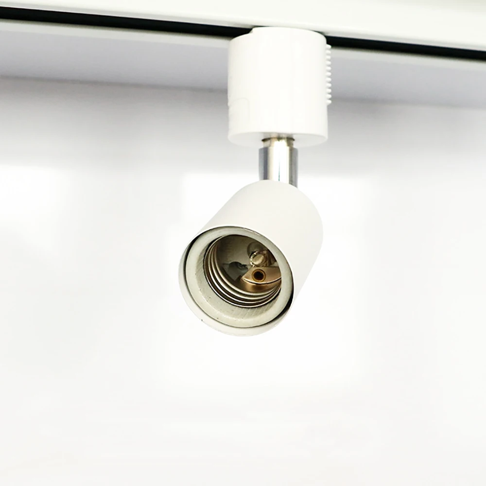 2Wire Track light head Japan use E26 Light Socket extend E26 LED Track