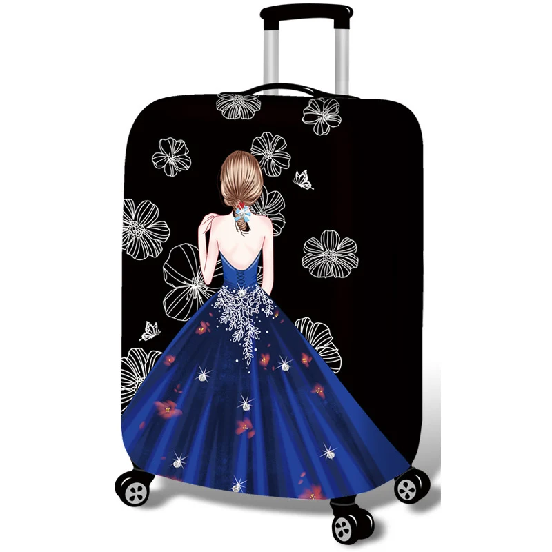 Luggage Protective Cover 18-30 inch Trolley Suitcase Protect Dust Bag Case Child Cartoon Travel Accessories Elastic Perfectly Luggage Protective Cover 18-30 inch Trolley Suitcase Protect Dust Bag Case Child Cartoon Travel Accessories Elastic Perfectly