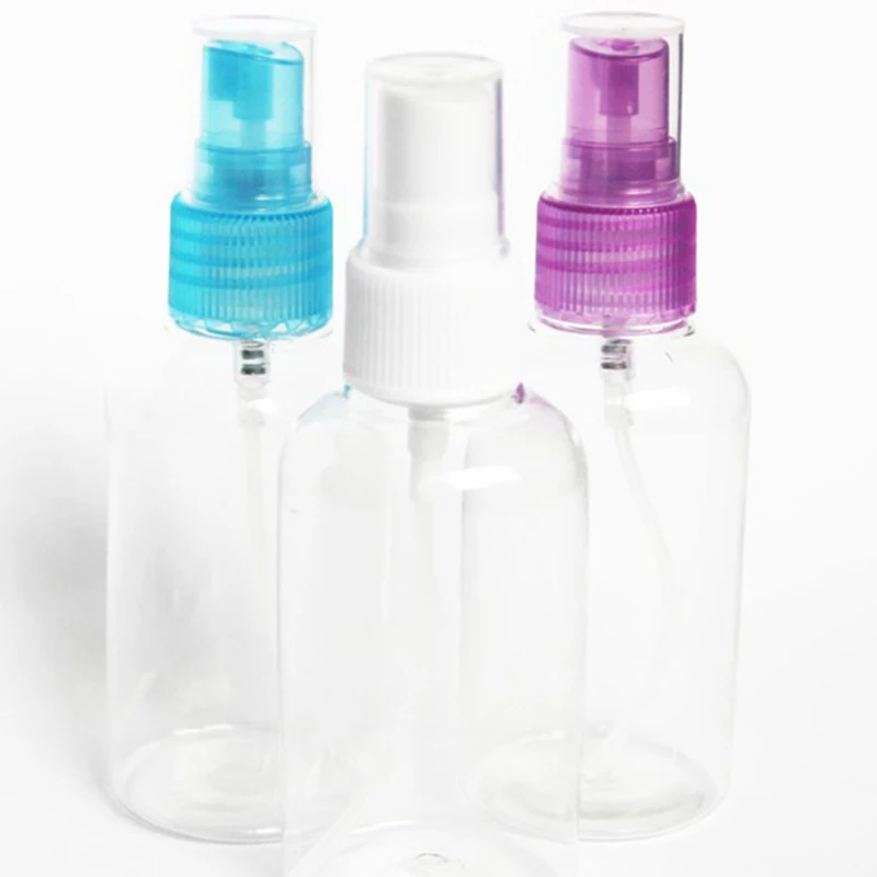 75ml Empty Plastic Perfume Bottle Transparent Atomizer Spray Bottles