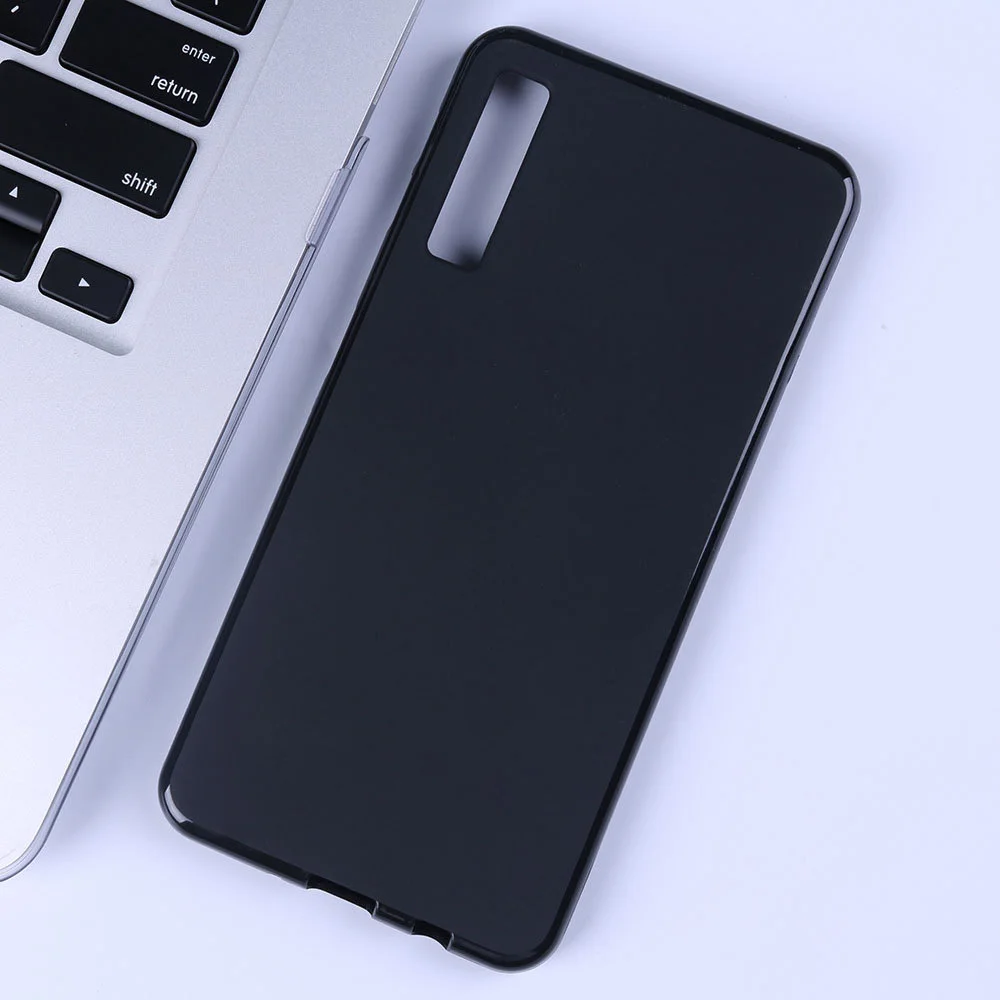 KSAM1013B_1_Soft Silicone Case for Samsung Galaxy A7 2018 GalaxyA7 A 7 2018 SM-A750F A750F A750