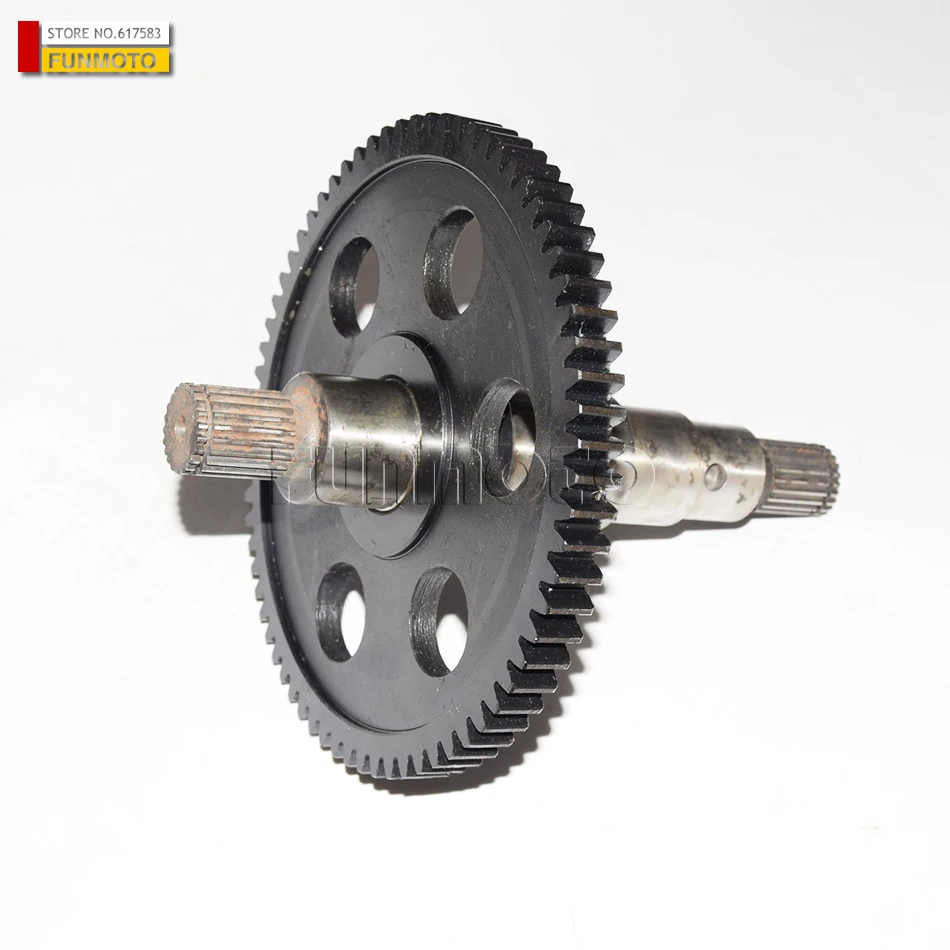 1pcs final Big Gear 4 pcs small gears 1shaft motorcycle accessories differential gears gearbox shaft suit PGO250 CC BUGGY BR250 BUGGY