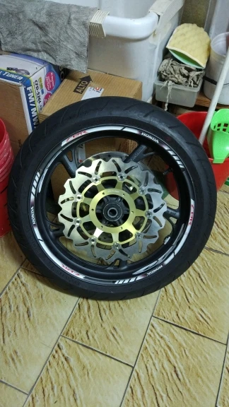 BIKINGBOY передние тормозные диски роторы диски колодки для Honda VTX 1800 R S C 02 03 04 05 06 07 VTX1800 F N T 2011 2010 2009 2008 2007