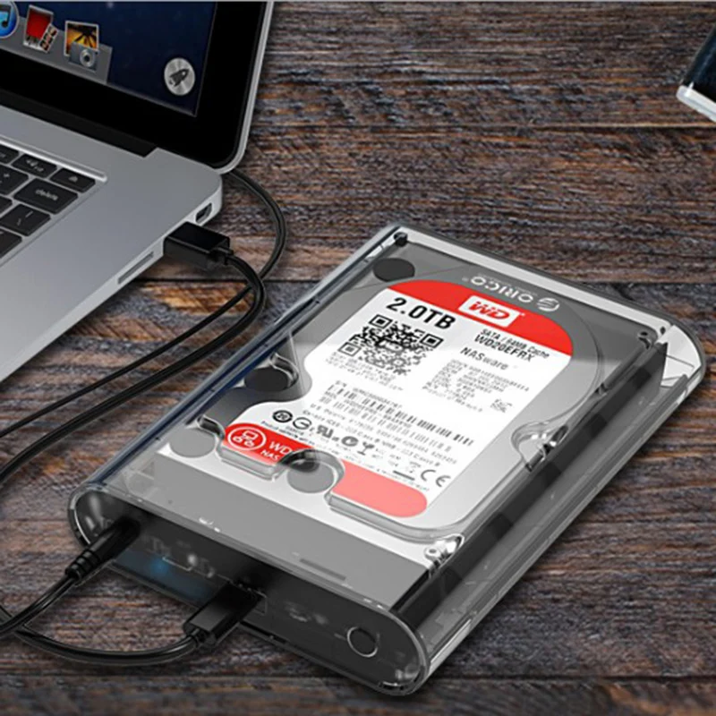  Orico HDD carcasa 35 pulgadas caja de disco duro móvil USB3.0 portátil de escritorio caja externa U