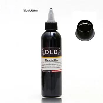 

Free postage-1 bottle Professional tattoo ink black set body art 60 ml permanent makeup pigment tattoo equipment