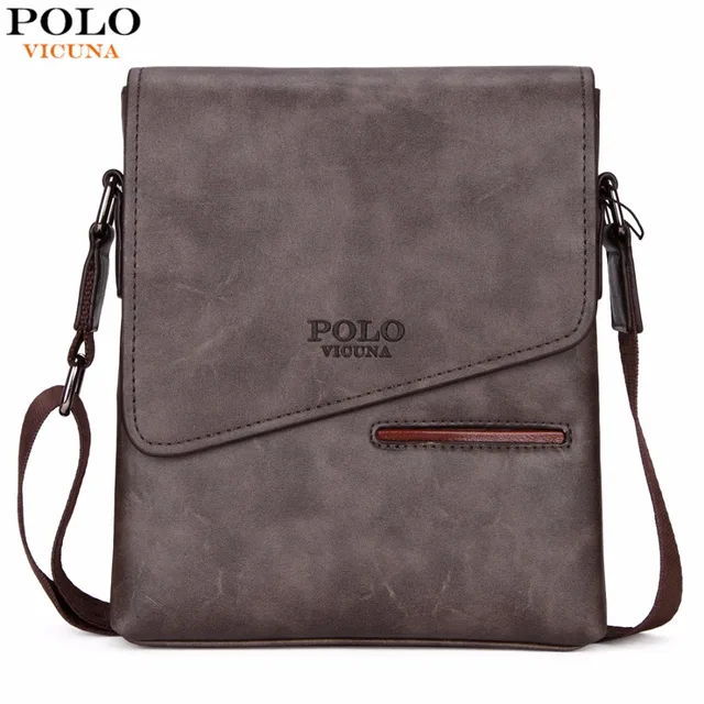 Vicuna Polo Vintage Frosted Leather Messenger Bag For Man Brand Vicuna Polo Vintage Frosted Leather Messenger Bag For Man Brand Business Men S Shoulder Bags