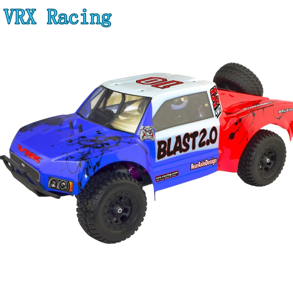 RC грузовик модель rc VRX Racing Octane Blast 2 0 1/10 Электрический короткий бесщеточный 4wd
